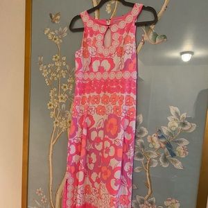 Lilly Pulitzer Pink and Orange Maxi